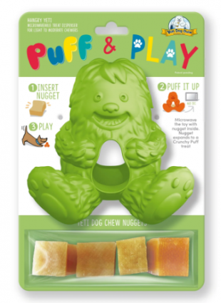 YETI PUFF & PLAY GREEN YETI