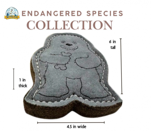 YETI LEATHER TOY YETI