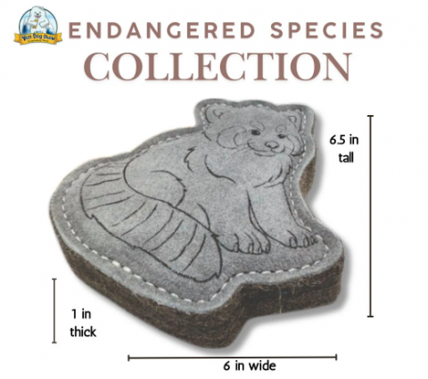 YETI LEATHER TOY PANDA