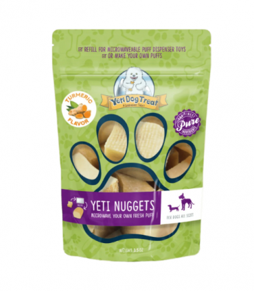 YETI DOG NUGGETS TURMERIC 6PC