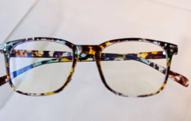 Multi Tortoise B/L Block Glasses