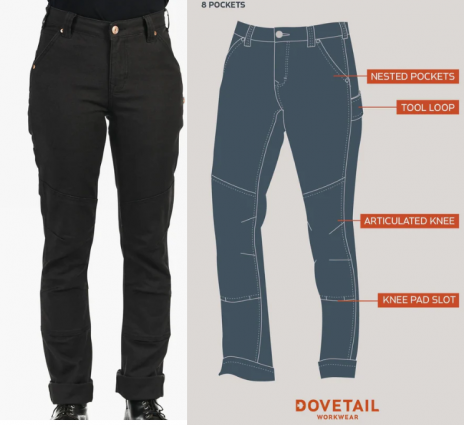 GO TO Pant - Carbon Black