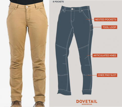 GO TO Pant - Sawdust Brown