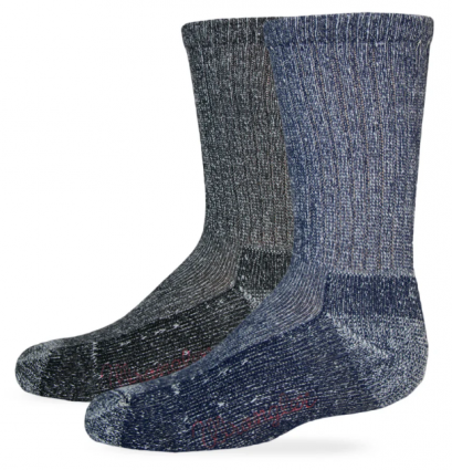 YTH WRANGLER COTTON CREW 2PK