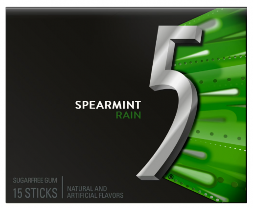 RAIN 5 SUGAR FREE GUM