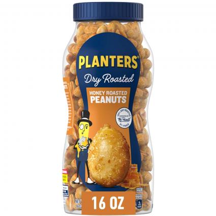HONEY ROASTED PEANUTS 16oz