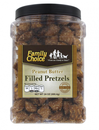 PEANUT BUTTER PRETZELS 24OZ