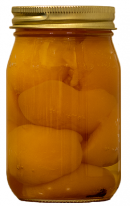 OLD FASHIONED SPICED PEACHES