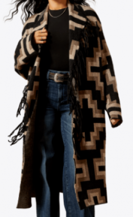 WMS BARREL SWEATER COAT NALA SW