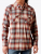 MNS HARPER RETRO FIT SHIRT RUST