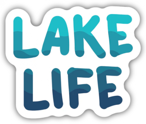 LAKE LIFE STICKER