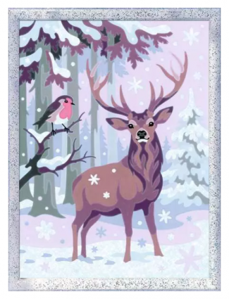 CREART FESTIVE FRIENDS GLITTER