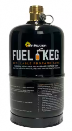 REFILLABLE 1# PROPANE CYLINDER