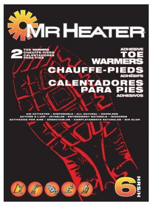 2PK MR. HEATER TOE WARMERS