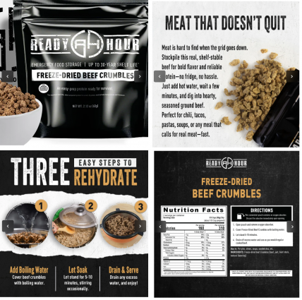 RH Freeze-Dried Beef