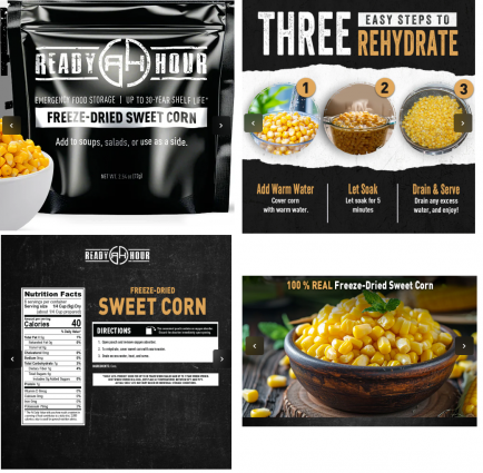 RH Freeze-Dried Corn