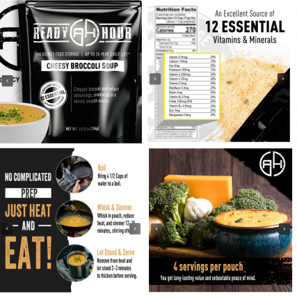 RH Cheesy Broccoli Soup