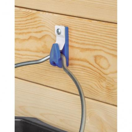 PLASTIC BUCKET HOLDER BLUE