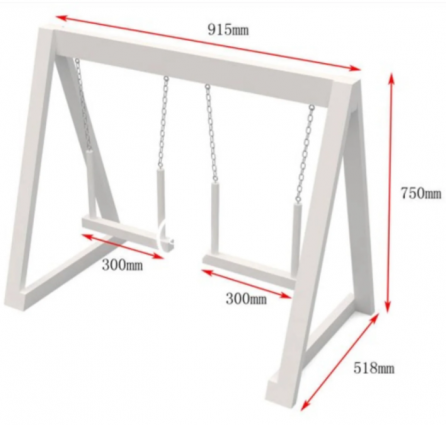PLAY-N-ROOST DOUBLE SWING