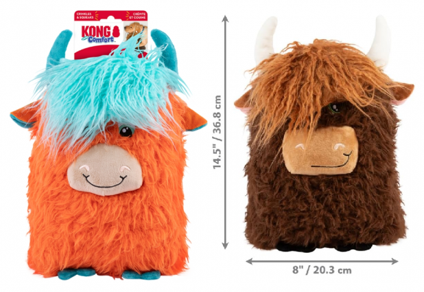 KONG HIGHLAND COW ASSORTED XL
