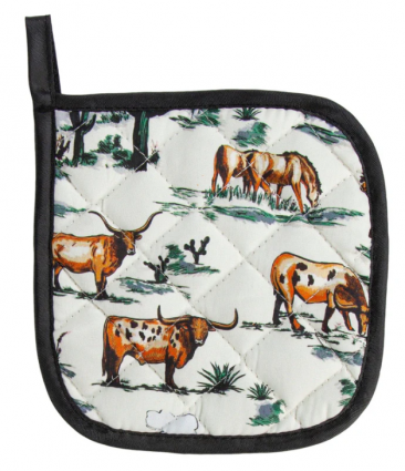 RANCH LIFE POT HOLDER