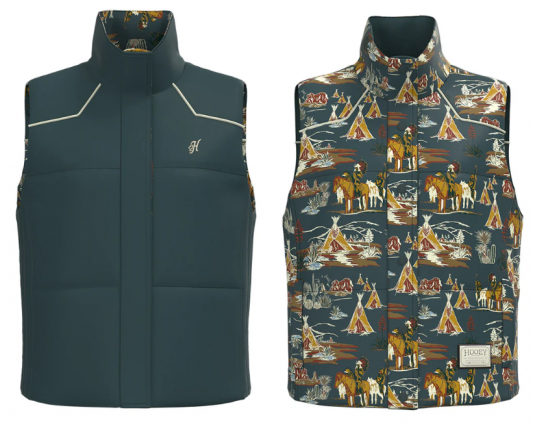 LDS BRIAR REVERSIBLE VEST NAVY