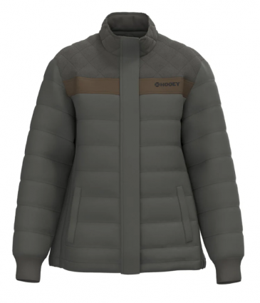 HOOEY BANFF PUFFER JACKET GREY