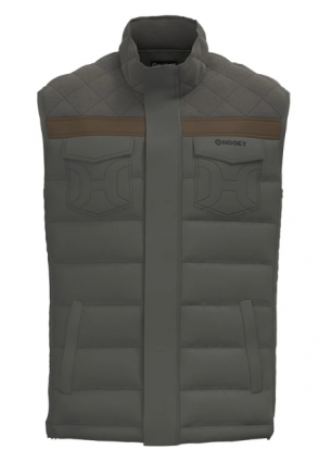 HOOEY BANFF PUFFER VEST GREY