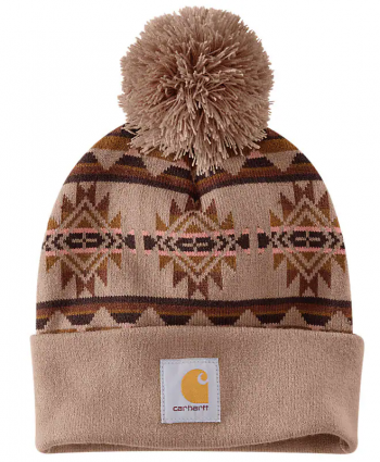 W BY Pom Cffd Beanie