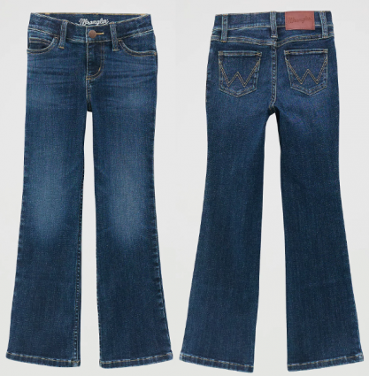 GIRLS WESTERN BOOTCUT JEAN LACEY