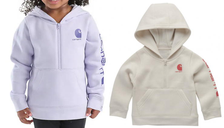 LS HALF-ZIP SWEATSHIRT