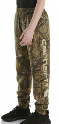 FLEECE CAMO LOGO SWEATPANT