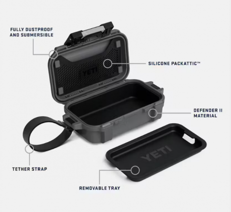 LoadOut GoBox 1 Gear Case Charc