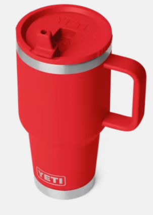 RAMBLER 30oz TRVL STR MUG RESRED