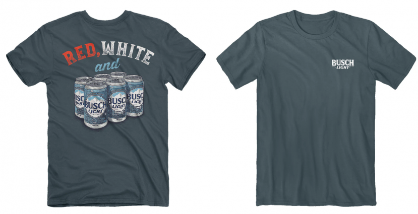 RED WHITE & BUSCH SHIRT