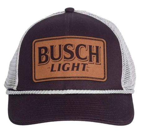 BUSCH LEATHER PATC HAT