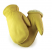 DEERSKIN SHERPA MITTS TAN