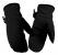 WMS DEER SUEDE MITTEN BLACK