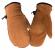 WMS DEER SUEDE MITTEN SADDLE