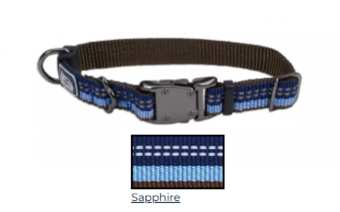 1" ADJ COLLAR SAPPHIRE 18-26"