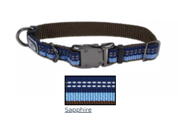 5/8" ADJ COLLAR SAPPHIRE 8-12"