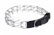 NYLON PINCH COLLAR BLACK 20"