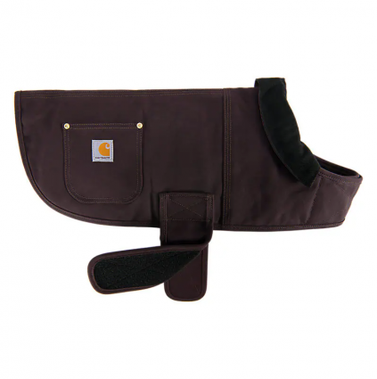 CARHARTT DOG CHORE COAT WINE SM