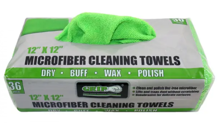 36PC MICROFIBER CLEANING CLOTHS