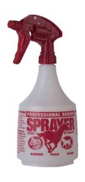 32OZ HORSE SPRAY BOTTLE RED