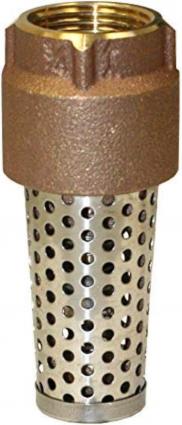 3/4" BRASS FOOT VALVE