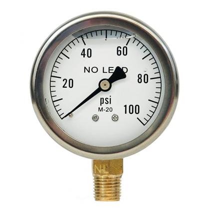 0-100 PSI PRESSURE GAUGE