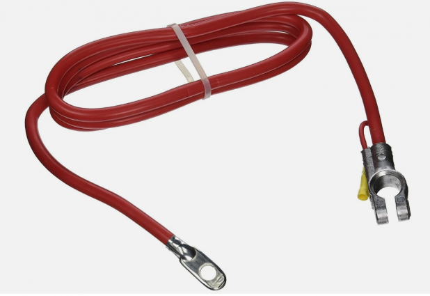 4GA 72"TOP POST BATT CABLE RED