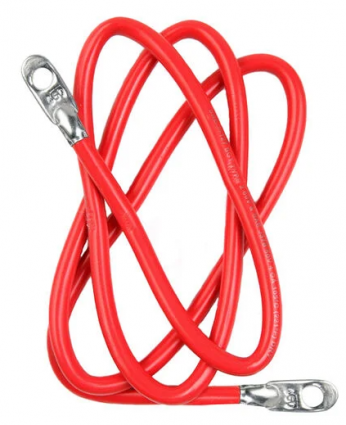 4 GA 18"SWTCH TO STARTR CABL RED