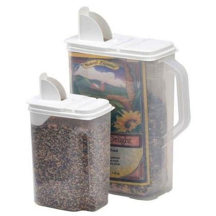 BIRD SEED DISPENSER DBL PACK